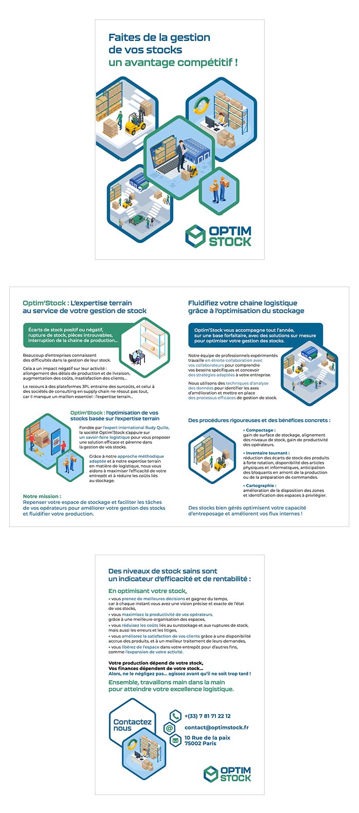 plaquette services optimisation logistique